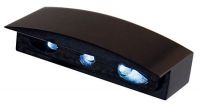 Micro LED Nummernschildbeleuchtung Kennzeichenleuchte schwarz